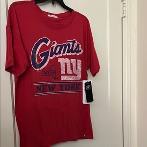 NWT ‘47 Red New York Giants T-Shirt size S